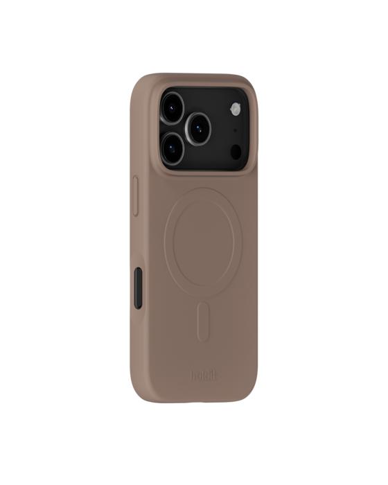 Bild 2, holdit iPhone 17 Pro Mobilskal Soft MagSafe Mocha Brown