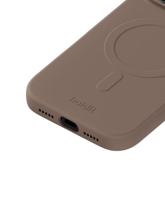 Bild 3, holdit iPhone 17 Pro Mobilskal Soft MagSafe Mocha Brown