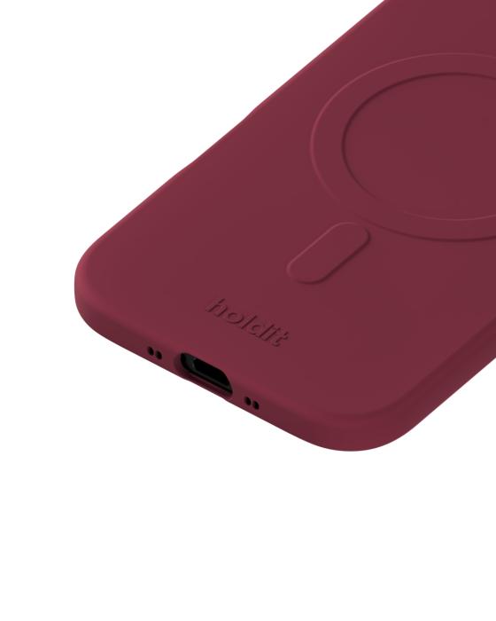 Bild 3, holdit iPhone Air Mobilskal Soft MagSafe Red Velvet