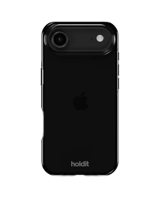 Bild 2, holdit iPhone Air Mobilskal Seethru Svart