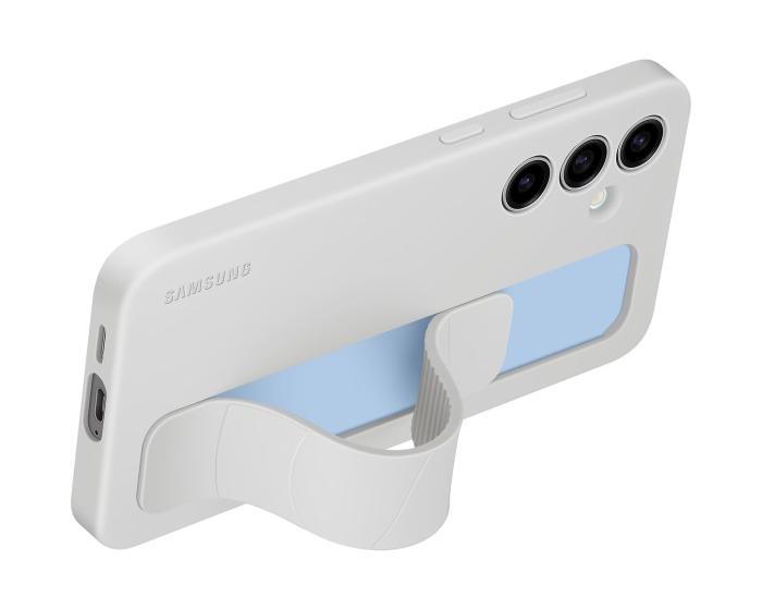 Bild 3, Samsung Galaxy S24 FE Skal Standing Grip Grå