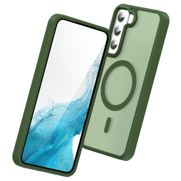 Bild 3, ColorPop Samsung Galaxy S21 Skal CH MagSafe Matt Grön
