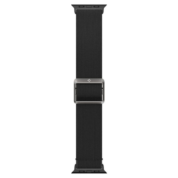 Bild 5, Spigen Apple Watch 42/44/45/46/49 mm Armband Fit Lite Svart