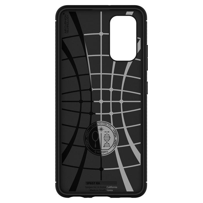 Bild 4, Spigen Samsung Galaxy A52/A52s Skal Rugged Armor Svart