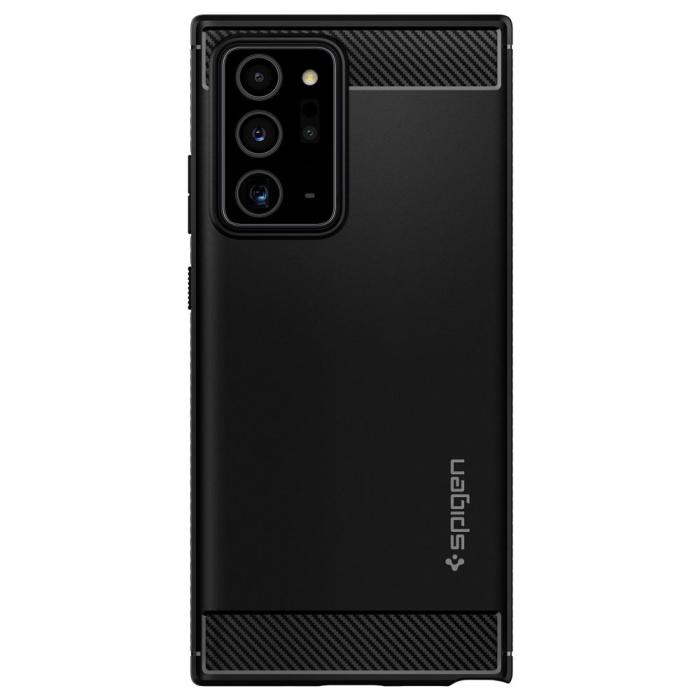 Bild 2, Spigen Samsung Galaxy Note 20 Ultra Skal Rugged Armor Svart