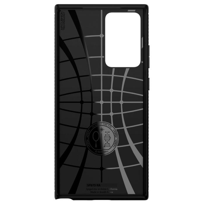 Bild 4, Spigen Samsung Galaxy Note 20 Ultra Skal Rugged Armor Svart