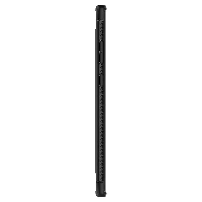 Bild 6, Spigen Samsung Galaxy Note 10 Plus Skal Rugged Armor Svart