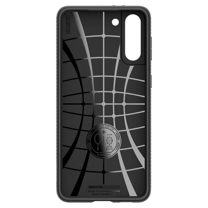 Bild 4, Spigen Samsung Galaxy S21 Skal Liquid Air Svart