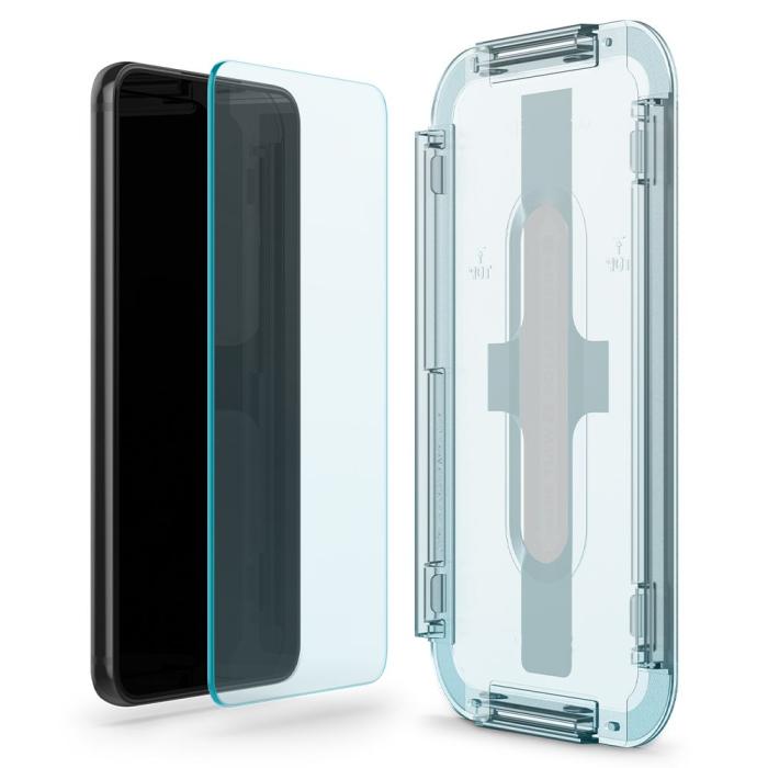 Bild 3, Spigen Samsung Galaxy S22 2-PACK Skärmskydd GLAS.tR 