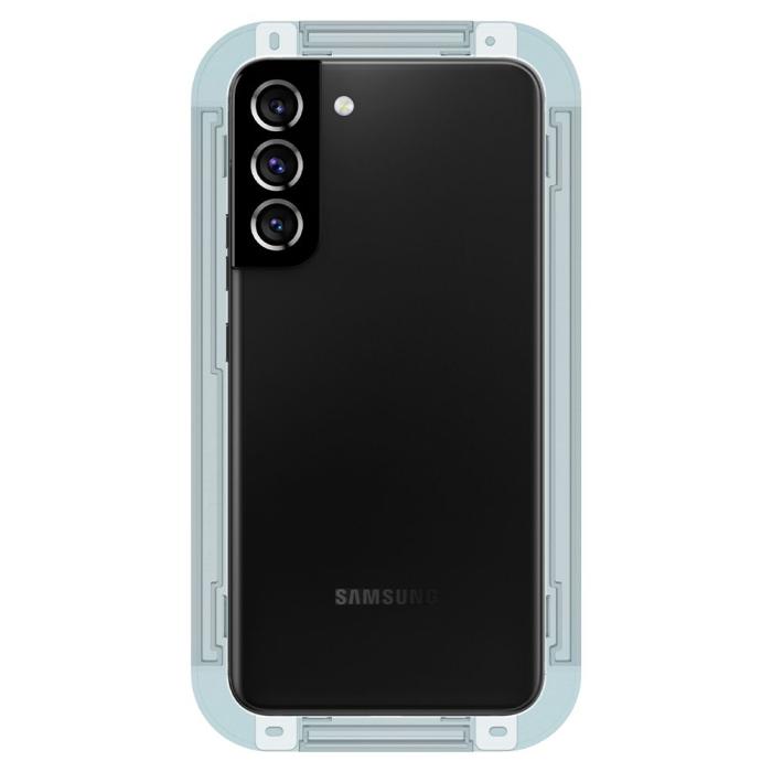 Bild 6, Spigen Samsung Galaxy S22 2-PACK Skärmskydd GLAS.tR 