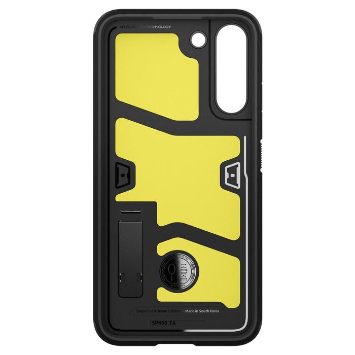 Bild 4, Spigen Samsung Galaxy S22 Skal Tough Armor Svart