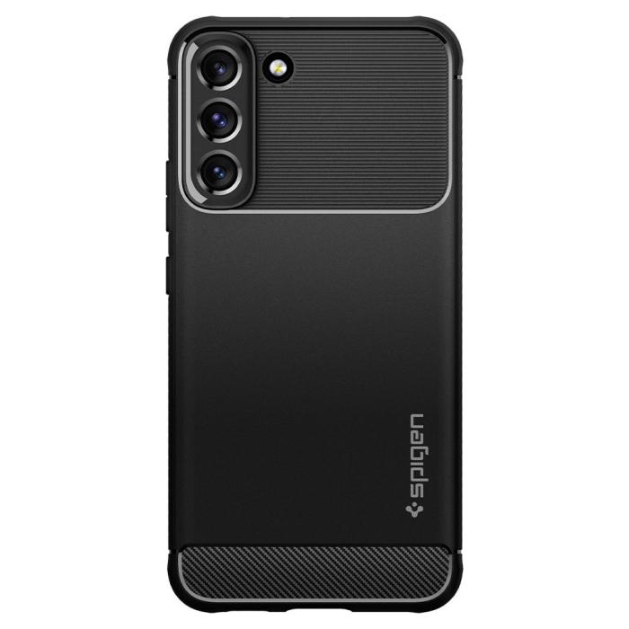 Bild 2, Spigen Samsung Galaxy S22 Skal Rugged Armor Svart