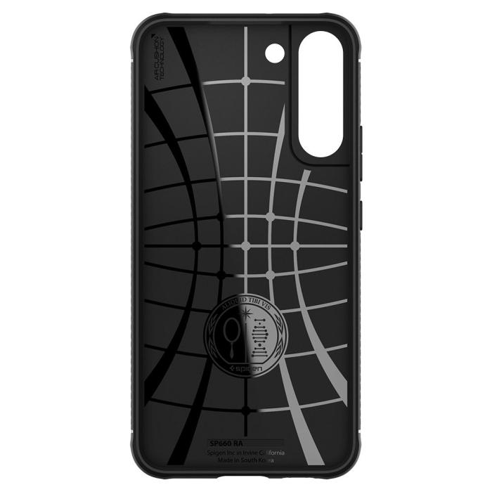 Bild 4, Spigen Samsung Galaxy S22 Skal Rugged Armor Svart