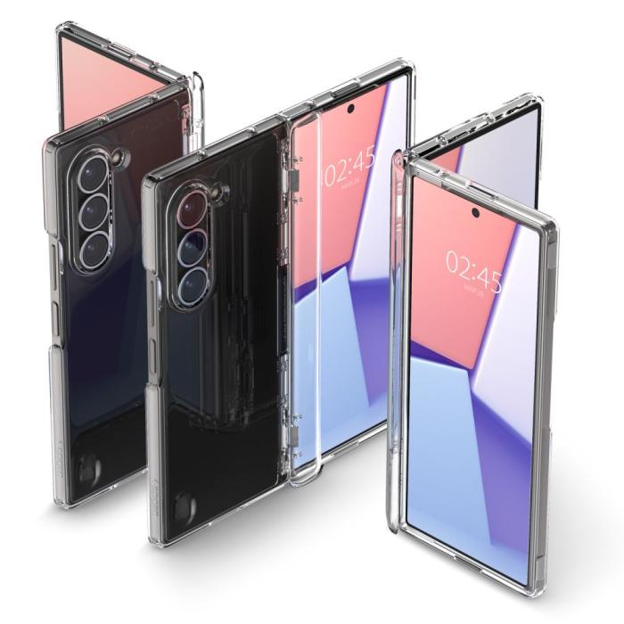 Bild 3, Spigen Samsung Galaxy Z Fold 6 Skal Ultra Hybrid Pro Crystal Clear