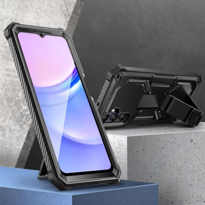 Bild 5, Supcase Samsung Galaxy A15 4G/5G Skal Iblsn ArmorBox Svart