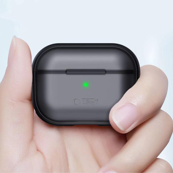 Bild 3, Tech-Protect AirPods Pro 1 / 2 Skal MagMat Grå