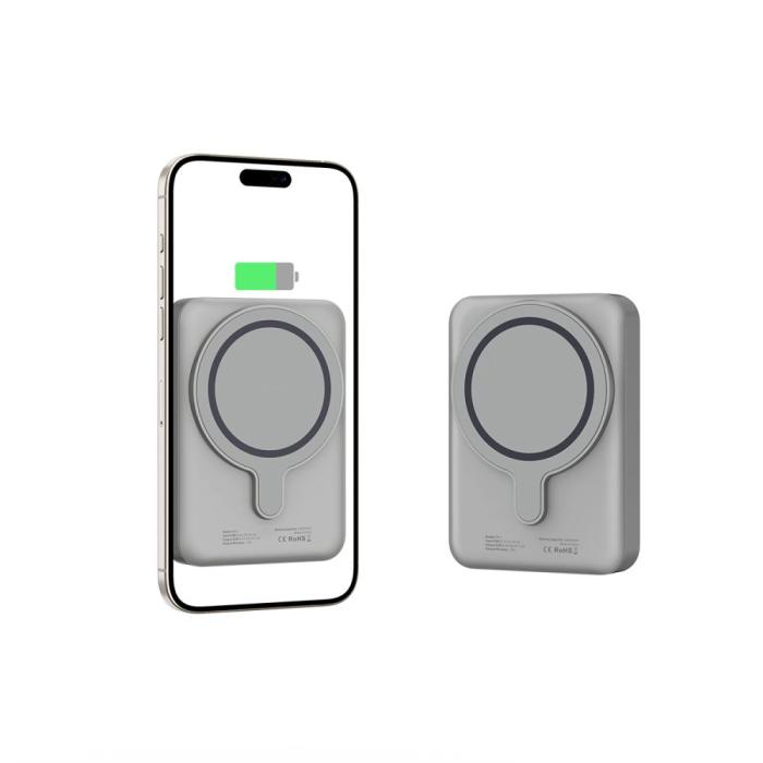 Bild 4, Tech-Protect 10000 mAh MagSafe Powerbank LifeMag Titanium