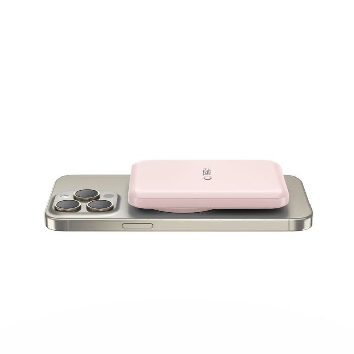 Bild 3, Tech-Protect 5000 mAh MagSafe Powerbank LifeMag Rosa