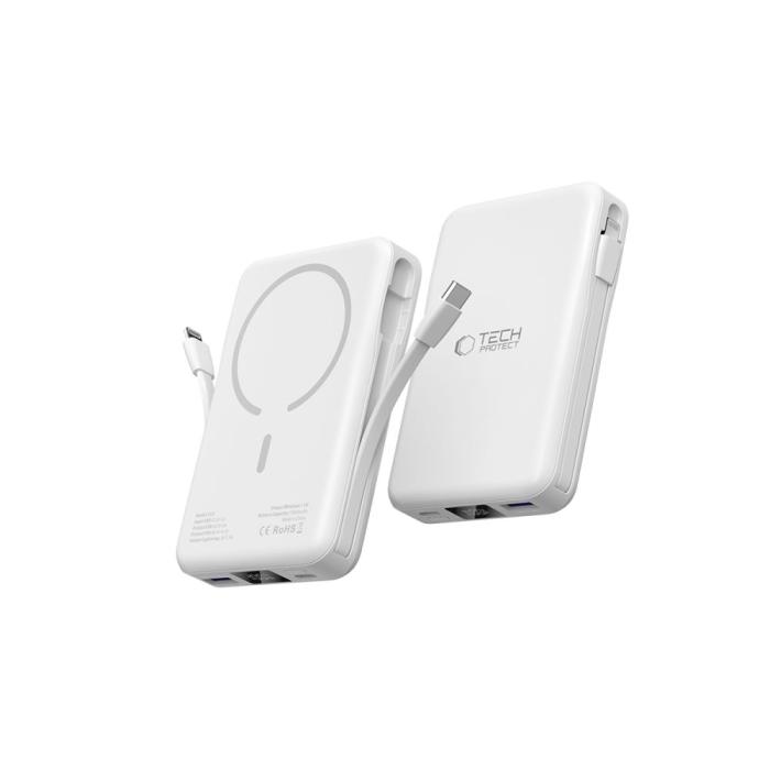 Bild 3, Tech-Protect 10000 mAh MagSafe Powerbank LifeMag Vit