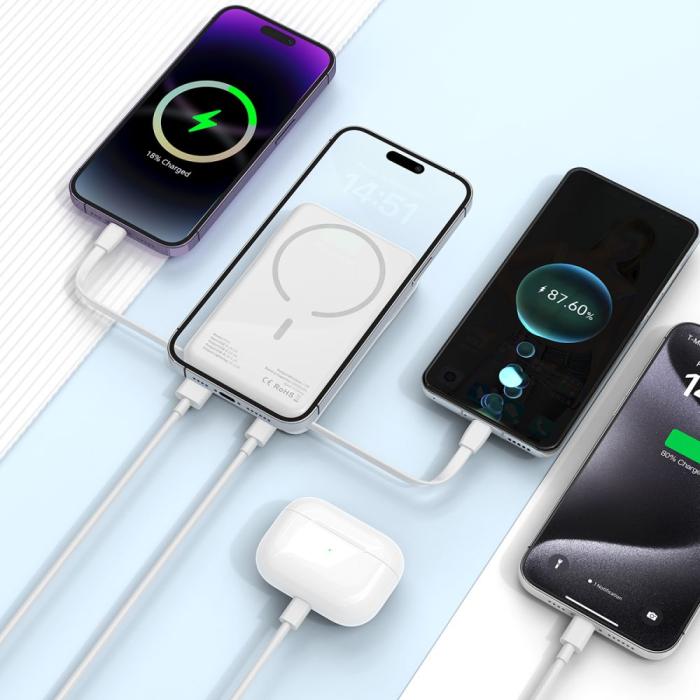 Bild 6, Tech-Protect 10000 mAh MagSafe Powerbank LifeMag Vit
