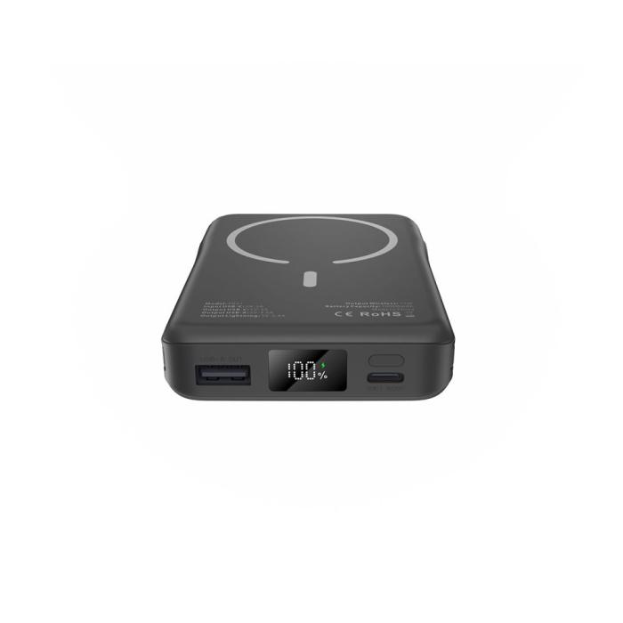 Bild 4, Tech-Protect 10000 mAh MagSafe Powerbank LifeMag Svart