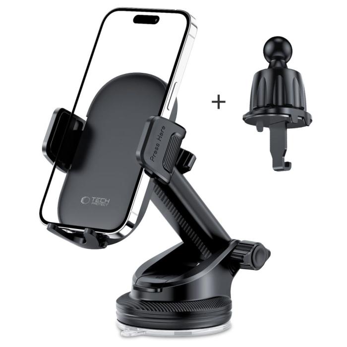 Bild 3, Tech-Protect Mobilhållare För Instrumentbräda/Ventil Universal Svart