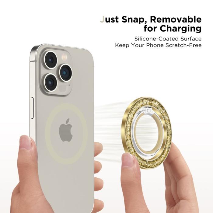 Bild 4, Tech-Protect Magnetisk MagSafe Ringhållare Guld
