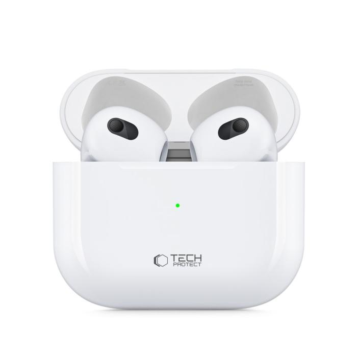 Bild 3, Tech-Protect Hörlurar In-Ear UltraBoost TWS Vit
