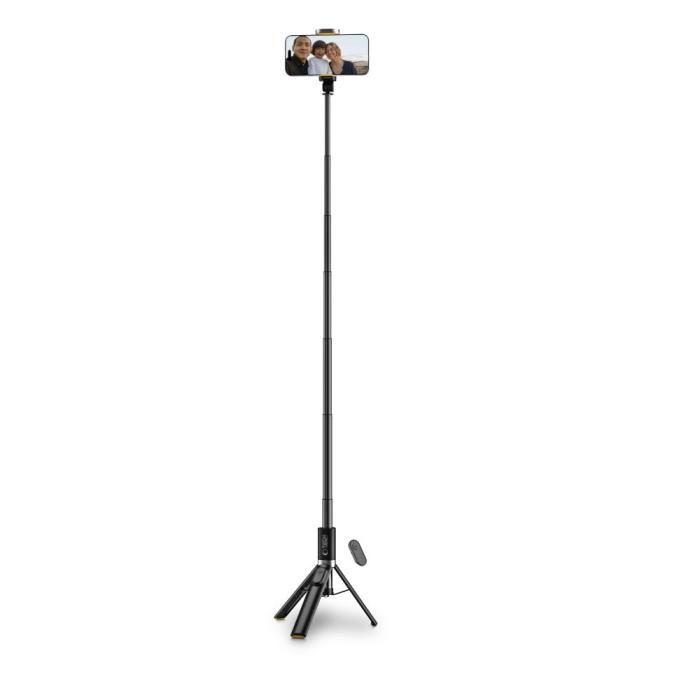 Bild 2, Tech-Protect Bluetooth Selfiestick Tripod Svart