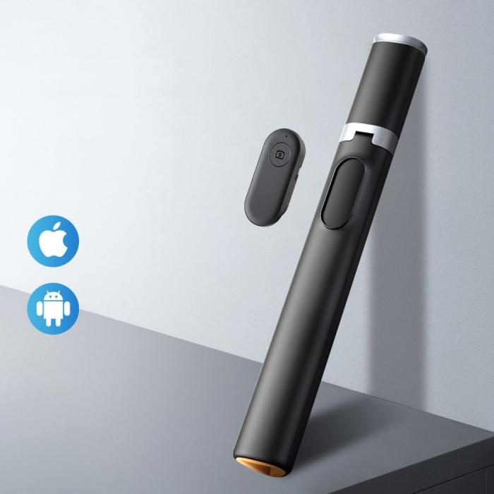 Bild 6, Tech-Protect Bluetooth Selfiestick Tripod Svart