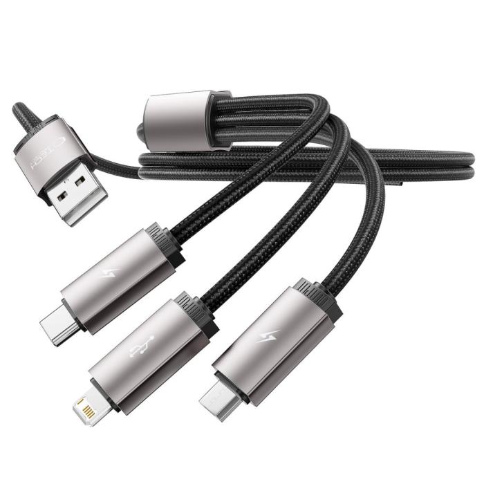 Bild 5, Tech-Protect 1 m 3.5A 3in1 USB-C/Lightning/Micro Kabel UltraBoost