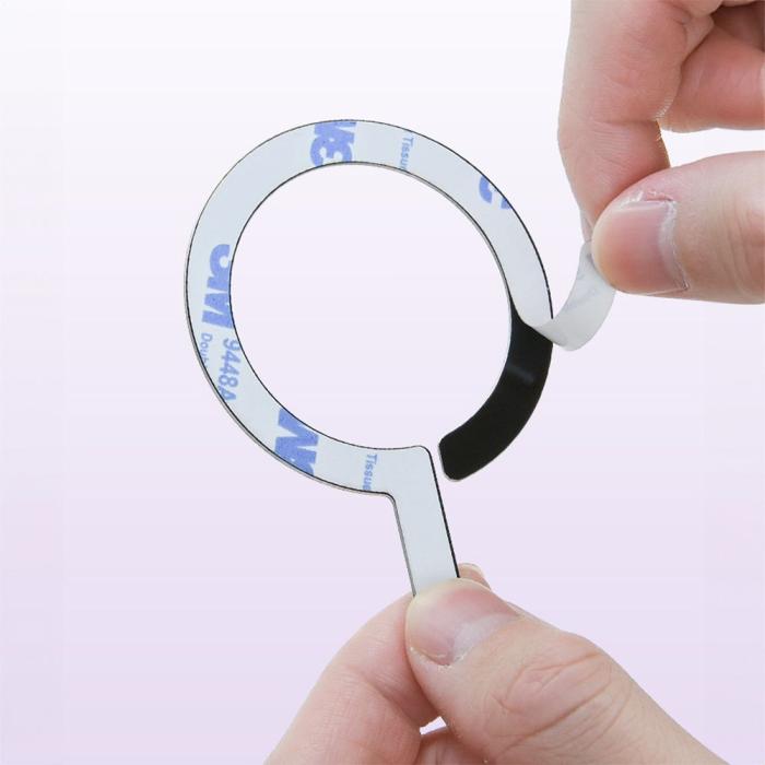 Bild 3, Tech-Protect 2-PACK Universal Magnetisk MagSafe Ring Svart/Silver