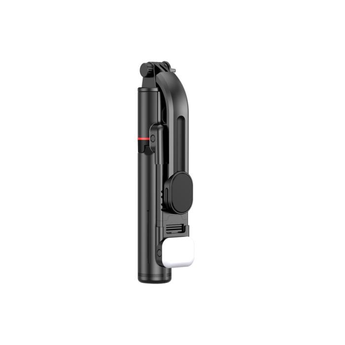 Bild 5, Tech-Protect Bluetooth Selfie Stick Tripod Med Led Light Svart