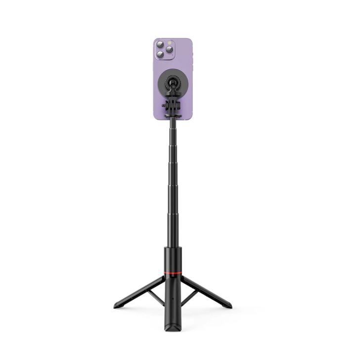 Bild 3, Tech-Protect Bluetooth MagSafe Selfiestick Tripod Svart