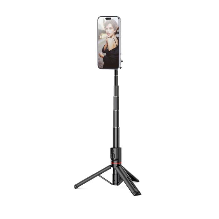 Bild 4, Tech-Protect Bluetooth MagSafe Selfiestick Tripod Svart