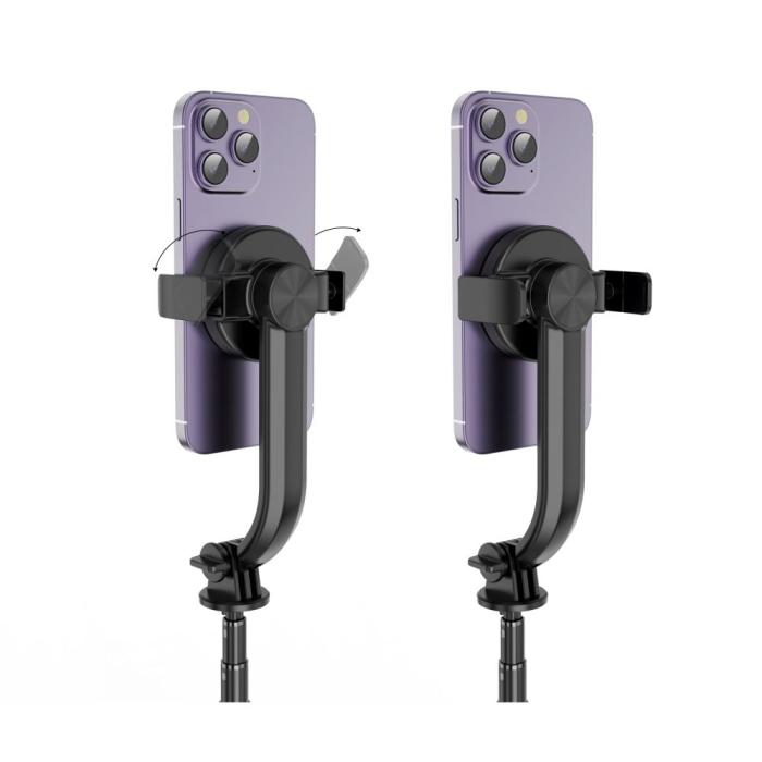 Bild 6, Tech-Protect MagSafe Bluetooth Selfiestick TriPod Svart