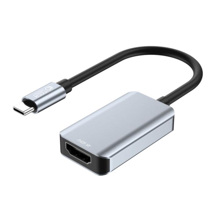Bild 2, Tech-Protect USB-C-HDMI 4K 60Hz Adapter UltraBoost Svart