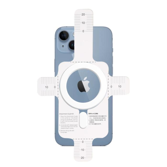 Bild 5, Tech-Proctet Universal Magnetisk MagSafe Ring Vit