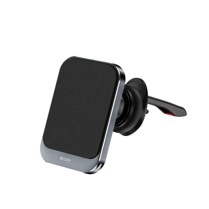 Bild 3, Tech-Protect 15W Magnetisk MagSafe Billaddare Luftventil Svart