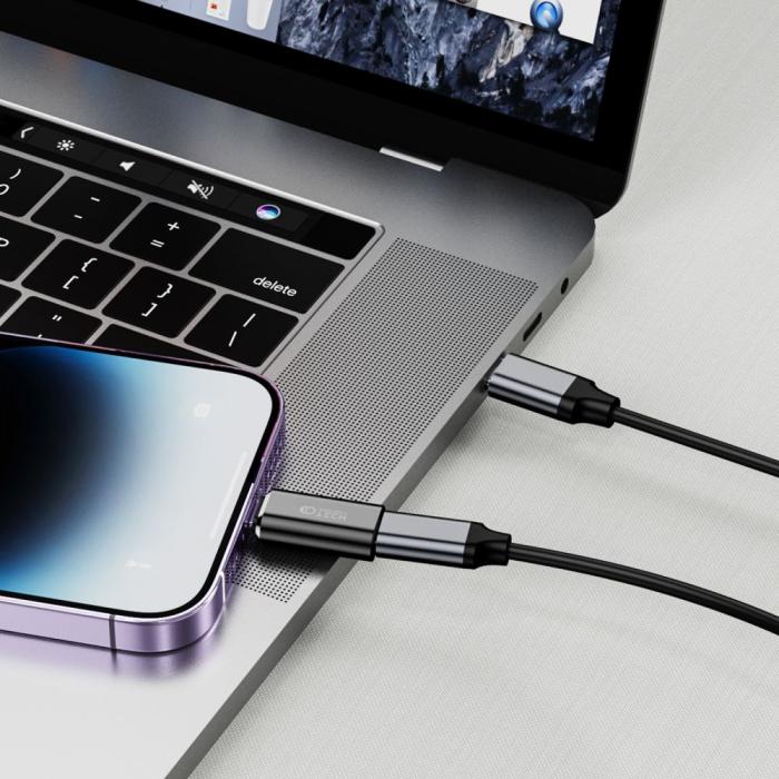 Bild 2, Tech-Protect Lightning - USB-C Adapter UltraBoost Svart