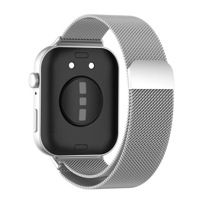 Bild 2, Tech-Protect Huawei Watch Fit 3 Armband MilaneseBand Silver