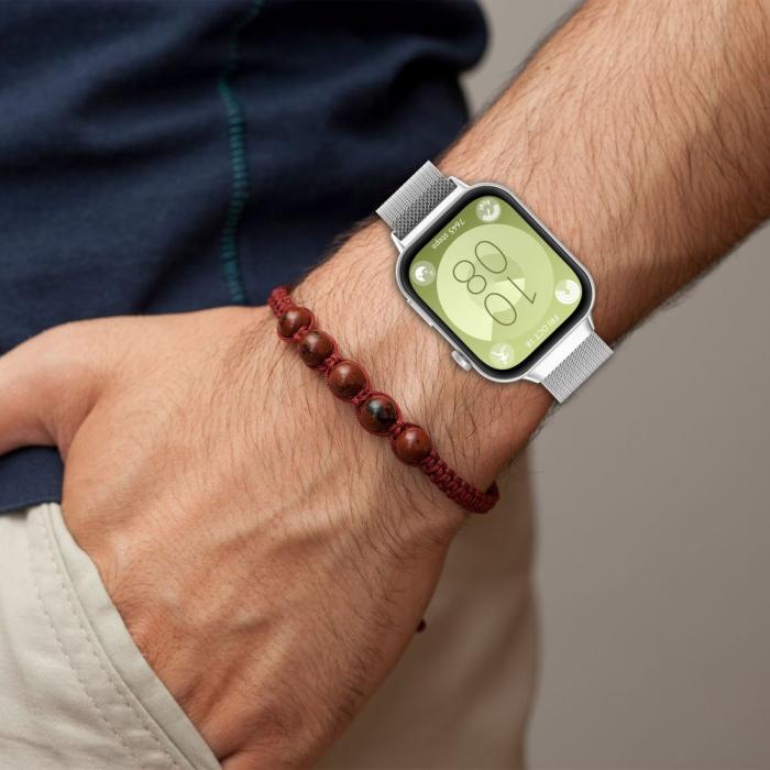 Bild 5, Tech-Protect Huawei Watch Fit 3 Armband MilaneseBand Svart