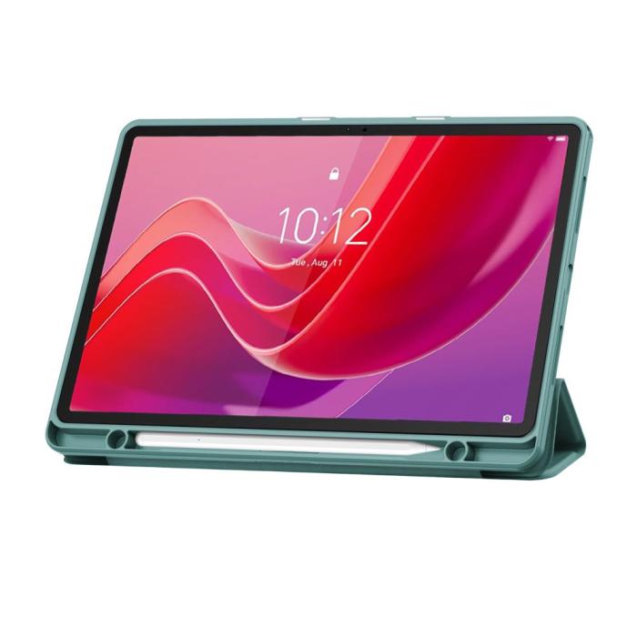 Bild 5, Tech-Protect Lenovo Tab M11 Fodral SmartCase Pennhållare Grön