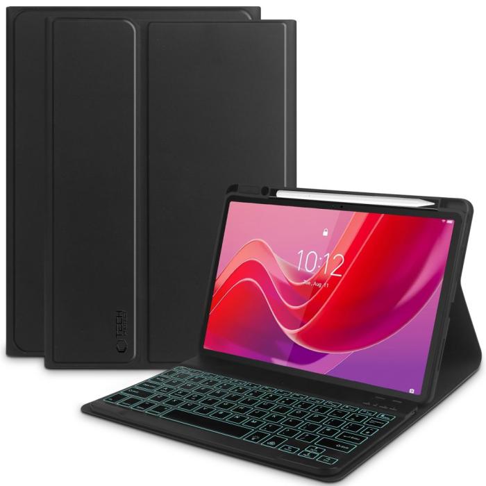 Bild 1, Tech-Protect Lenovo Tab M11 Fodral SC Tangentbord Svart