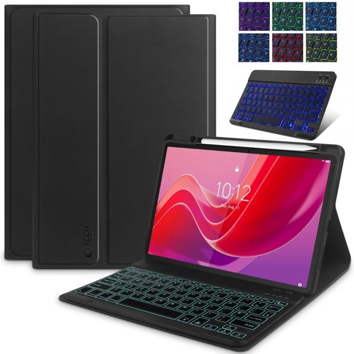 Bild 2, Tech-Protect Lenovo Tab M11 Fodral SC Tangentbord Svart