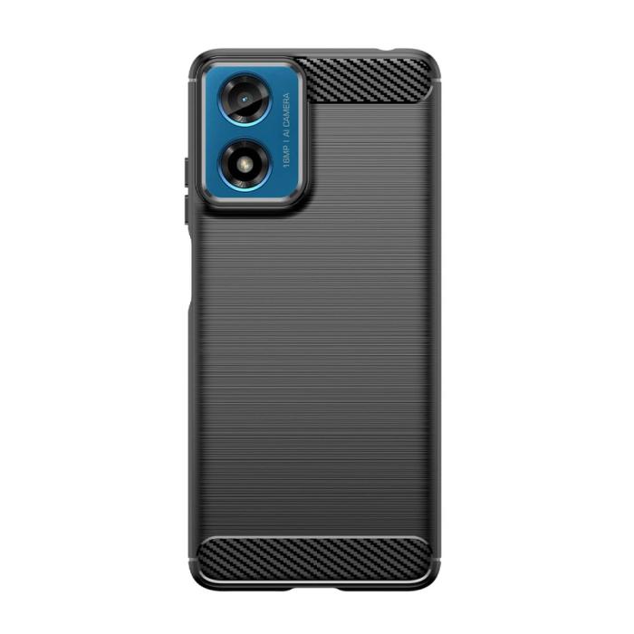 Bild 2, Tech-Protect Motorola Moto G24/G04 Skal TPU Carbon Svart