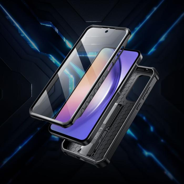 Bild 4, Tech-Protect Samsung Galaxy A55 5G Skal Kevlar Cam+ Svart