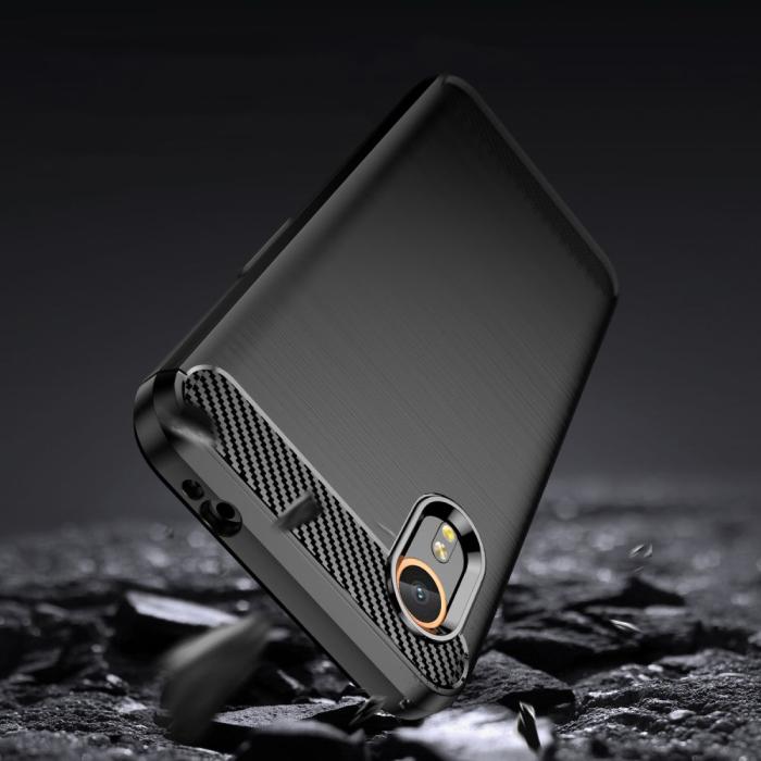 Bild 4, Tech-Protect Samsung Galaxy Xcover 7 Skal TPU Carbon Svart