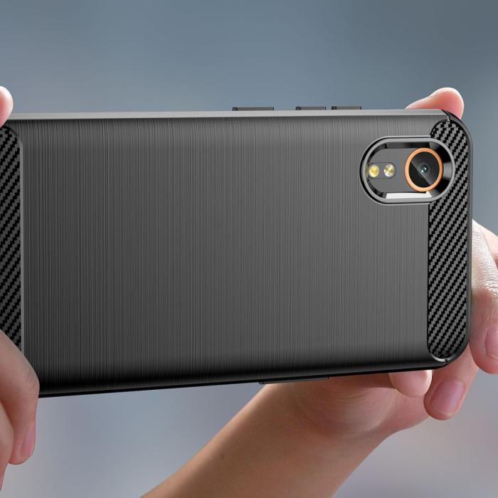 Bild 6, Tech-Protect Samsung Galaxy Xcover 7 Skal TPU Carbon Svart