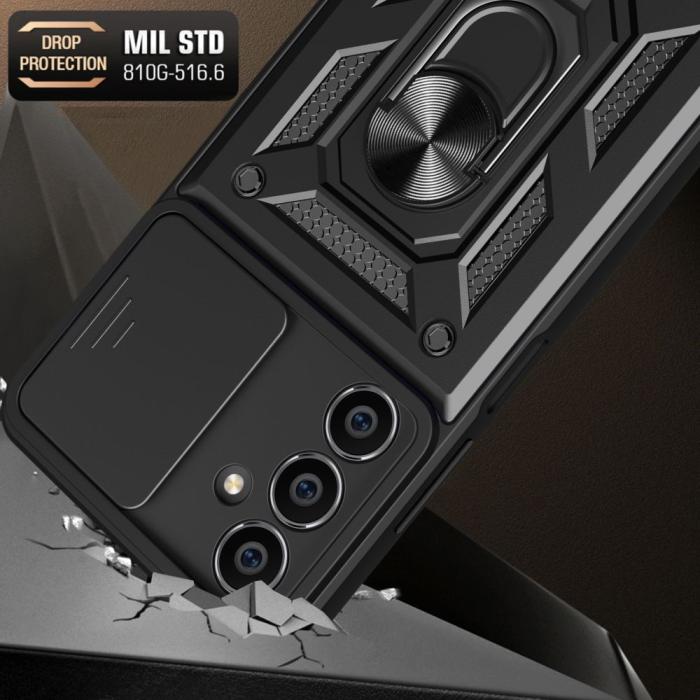 Bild 2, Tech-Protect Samsung Galaxy S23 FE Skal CamShield Pro Svart